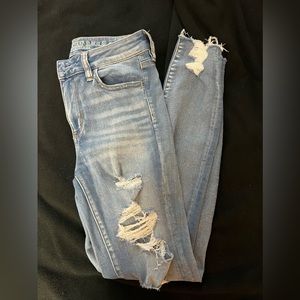 High rise super stretch jeans size 4